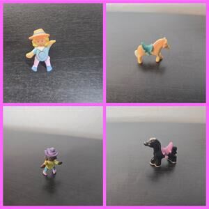 Vintage Polly Pocket Bluebird 1994 Happy Horses Replacement Horses & Figures